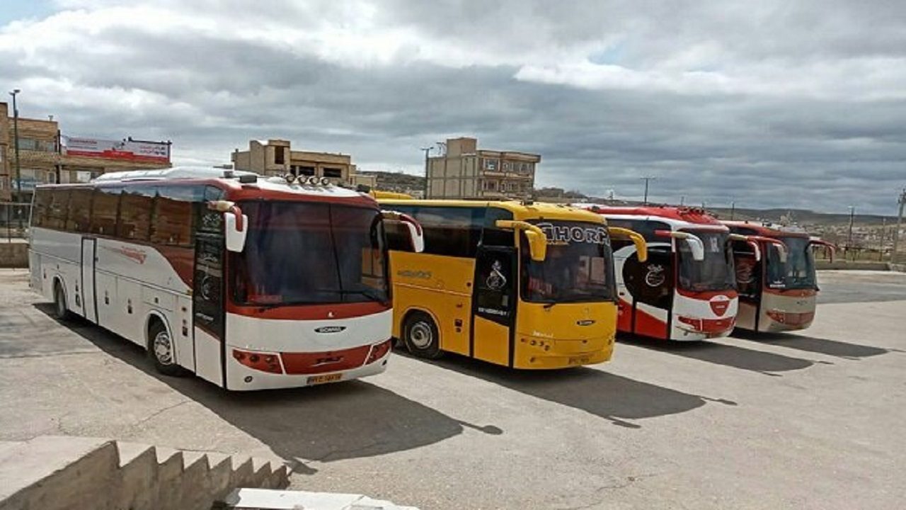 حمل یکسره زائران زنجان تا نجف با اتوبوس