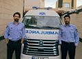 نخستین آمبولانس بنیاد شهید زنجان به ناوگان درمانی اضافه شد